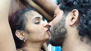 Navel suck with lip lock in innner wears only