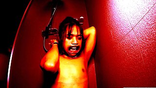 Small cock femboy teen blowjob and pee