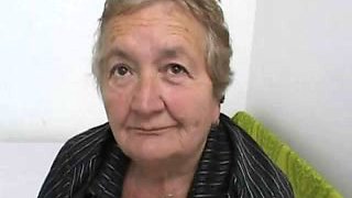 Fat Italian Grannie loves Anal and Cum