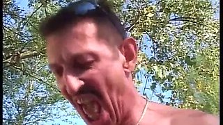 Mature girl banged slightly doggystyle!