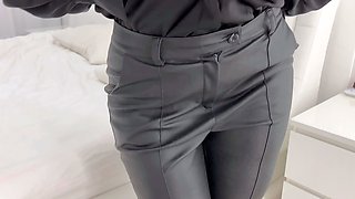 Hot amateur blonde in hardcore pov sex