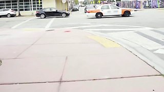 Blonde Teen Fucks Huge Dick In Party Bus