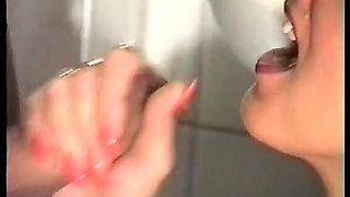 Blonde Slut From Germany Suck His Cock After Peeing