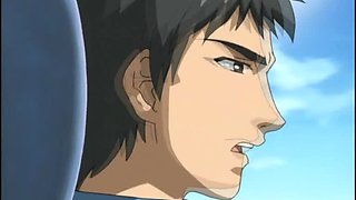 Japanese hentai caught and gets licked her wetpussy and tits by bandits