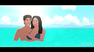 Desi Bhabhi Nidhi Cheats on Husband with Friends - Wild Threesome Vacation Sex - Part 6