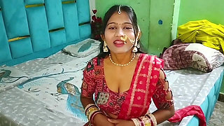 Step hot mom with First-time alone at home
