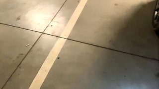 Big-Titted German Blonde Rides Me in My Car for Cash