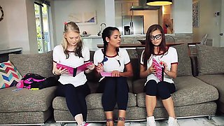 BFFS- Naughty Teen Tutors Seduce Student