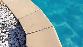 French Poolside Fantasy: Sexual Tension at the Pool.