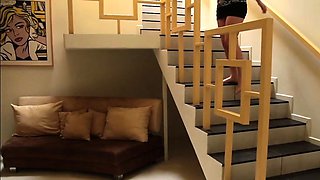 Chubby teen gets her Oldmans big hard dick in the shower