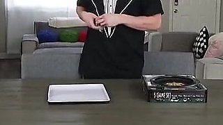 Selina and Aften Use Their Wet Mouths and Pussies to Distract Their Stepbro From Poker Night