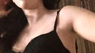 Girl masturbating moaning softly