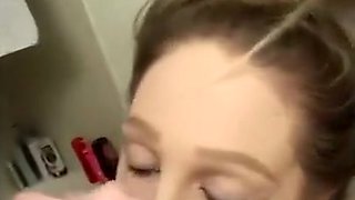 Amateur Blowjob from a Colorado Blonde