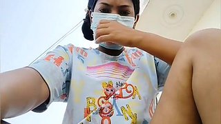 Risky Workouts Stripchat Girl Rooftop Outside Nude Show - Outdoor