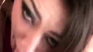 Retro amateur gagging on oldman cock