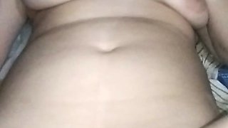 My elder daughter riding fat cock of my BF