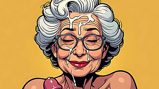 Vintage Cartoon Style Facials