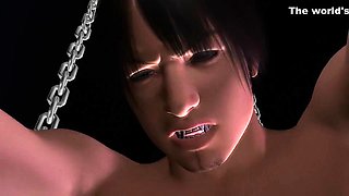 Brunette Suck - Crazy 3D anime xxx world