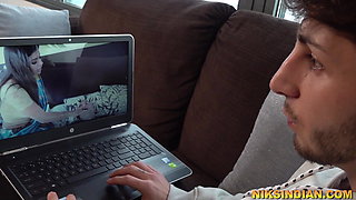 Hot Big Ass Indian MILF enjoys anal sex with young son