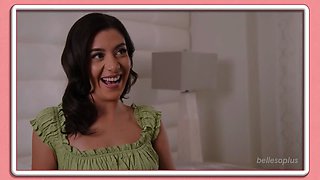 Cute chick next door Natalie Brooks prays for robby apples' hard pecker