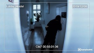 Sensual British redhead enjoys passionate hardcore hostel suck and fuck