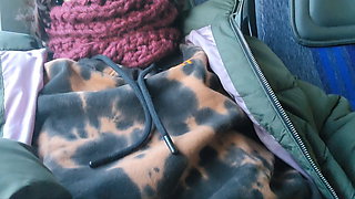 Flashing my tits on the bus