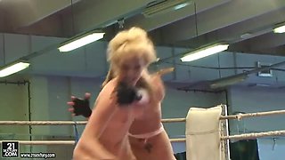 Neighborhood girlfriends Aleska Diamond and Celine Doll want to dominate at the ring