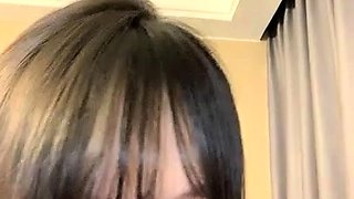 Cute Asian Chubby Teen Wild Dildo Masturbation