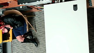 ShopLyfter - Hot Mom and Daughter Share Security Cock