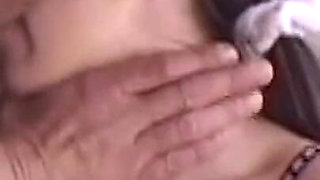 Collared Brunette MILF Drains Cock for Hot Facial