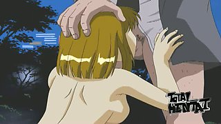 Light haired beautiful green eyed girl gets gets wet cunt licked outdoors