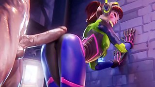 Hot D.VA porn compilation