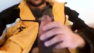 Str8 Danish Guy Cums on Paper Towel with Monstercock