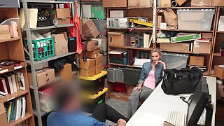 Blondie Emma sucks and fucks stud Wrex in HD
