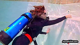 Scuba Stripping for Pleasure