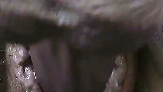 Creamy Masturbation with BBC Dildo - Vibrator Orgasm