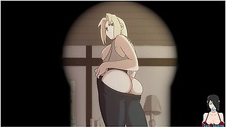 Living With Tsunade V0.3 Full Game With Scenes - Car Toon