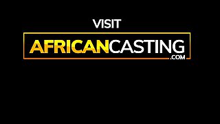 African Housewife Taking White Monster Cock