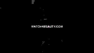 Beautiful babe Karin is finger fucking sweet looking pussy closeup