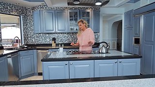 Hardcore fucking in the kitchen with cheating wife Phoenix Marie