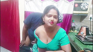Full Service Desi Maid Fucked in the Kitchen - Tamil Hot Video with Dirty Talking