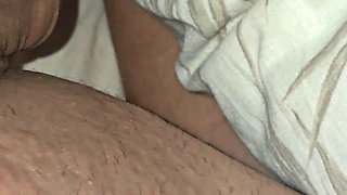 Step mom naked with big ass attracting step son big dick after husband funeral