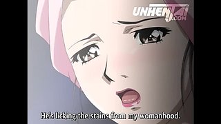 Uncensored Hentai: Stepmom Catches Stepson Masturbating with Her Lingerie