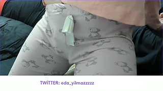 Masturbate with Pajamas - Cum with Pajamas