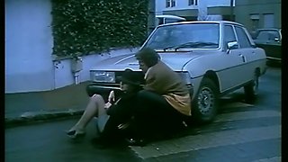 Sizzling hot vintage blonde babe likes to start sex in 69 style position
