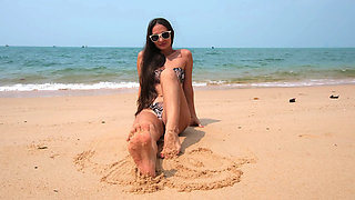 Horny and Sunny Morning on the Beach
