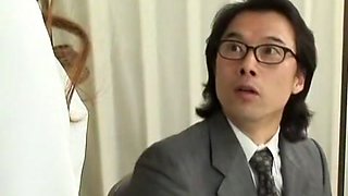 Fabulous Japanese model Leila Aisaki in Crazy Fingering, Cunnilingus JAV scene