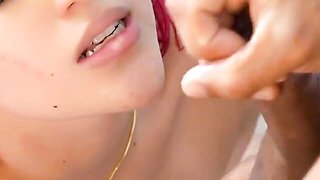Nice Lana Steven at blowjob dirt