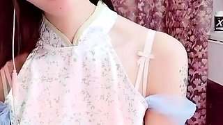 Amateur blondie solo anal masturbation
