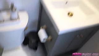 Stepmom Helps Step Son with His Masturbation Problem - Sydney Paige & Parker Ambrose